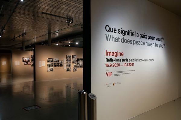 Geneva, Switzerland, 09/14/2020

Imagine. Reflections on Peace exhibition at the International Red Cross and Red Crescent Museum in Geneva.
The exhibition is a part of VII Foundation's Peace Project.

Credit: Maciek Nabrdalik / VII